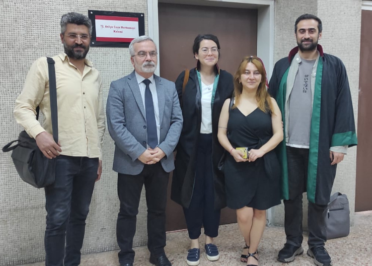 Witness in trial of journalists Nazlım, Tar, Yükler: 