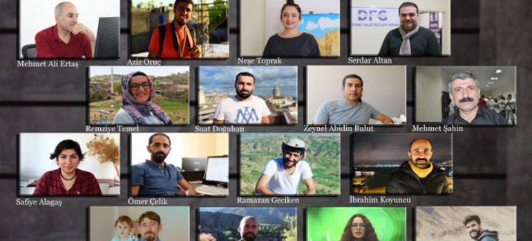 13 aydır tutuklu olan 15 gazeteci tahliye edildi