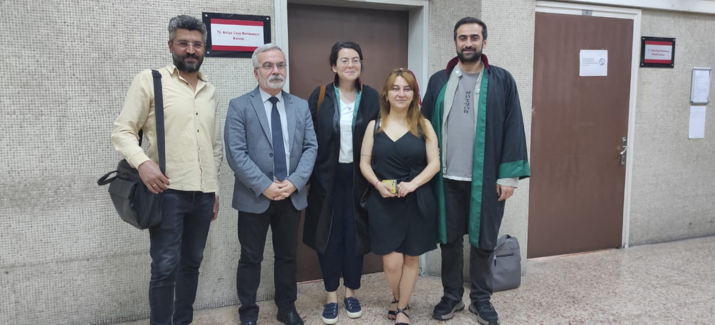 Üç gazetecinin yargılandığı