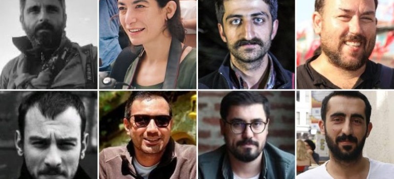 Saraçhane protestolarını takip eden 8 gazeteci hakkındaki dava başladı