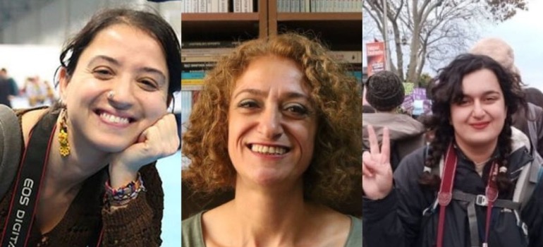 ORTAK AÇIKLAMA: Pınar Gayıp, Nadiye Gürbüz ve Elif Bayburt serbest bırakılsın